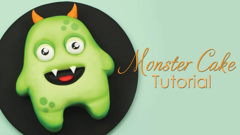 Halloween monster cake tutorial