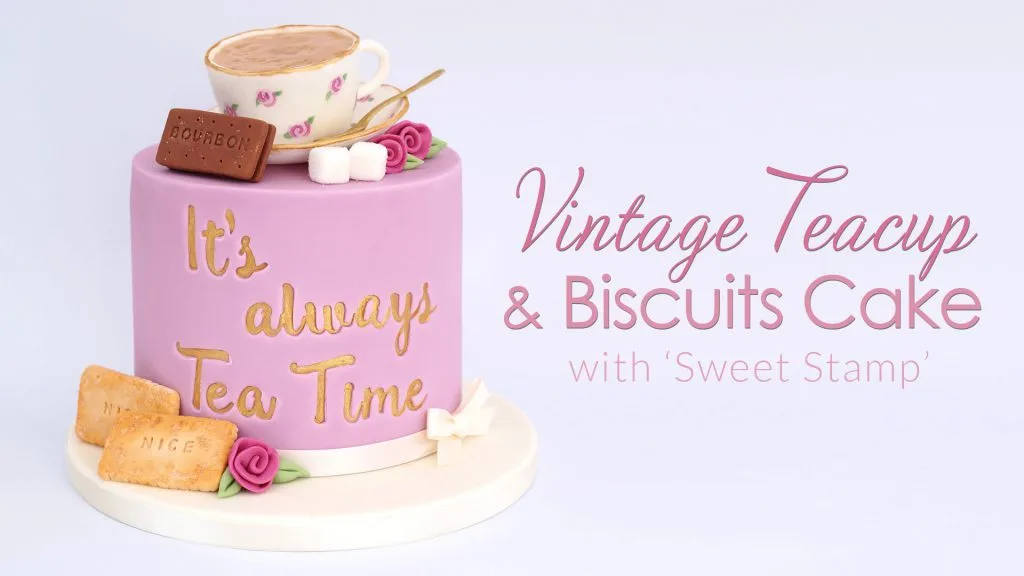 Vintage Teacup Cake tutorial