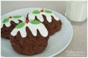 Christmas Chocolate Chip – Christmas Pudding Cookies