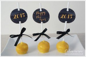 New Years Eve Gold Cake Pops Tutorial