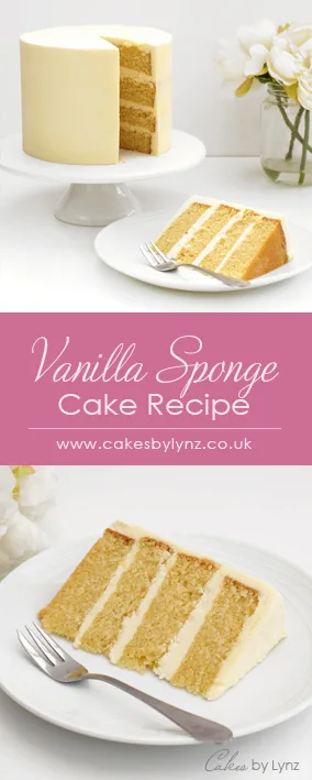 Vanilla Sponge Cake Recipe