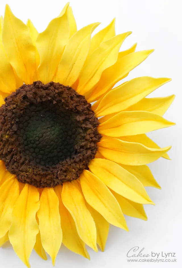 Gumpaste Sunflower tutorial