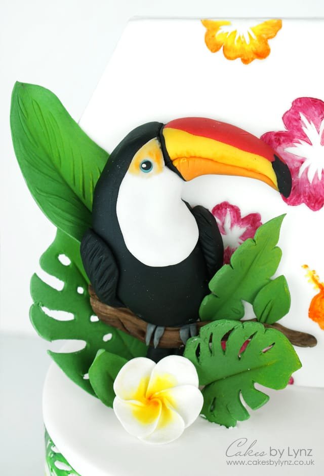 Toucan Cake topper tutorial 