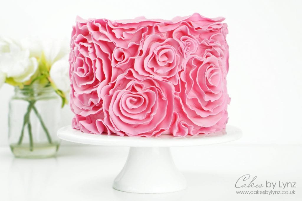 How to create Ruffle Waves Tutorial - Cakes by Lynz