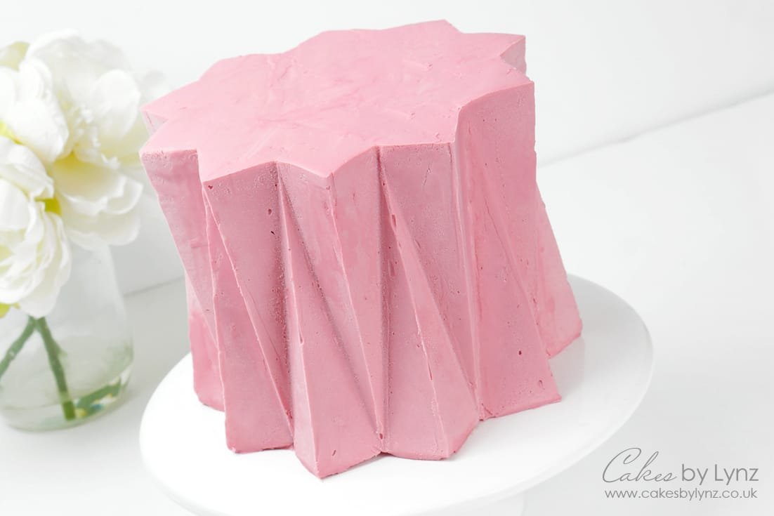 Origami Ganache Cake Tutorial