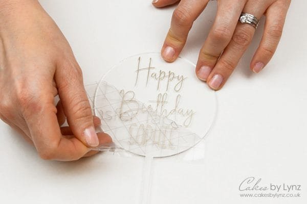 How to create Cake Toppers at home with the Cricut Maker 3 - Cakes by Lynz