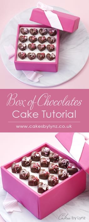 Box of chocolates cake tutorial