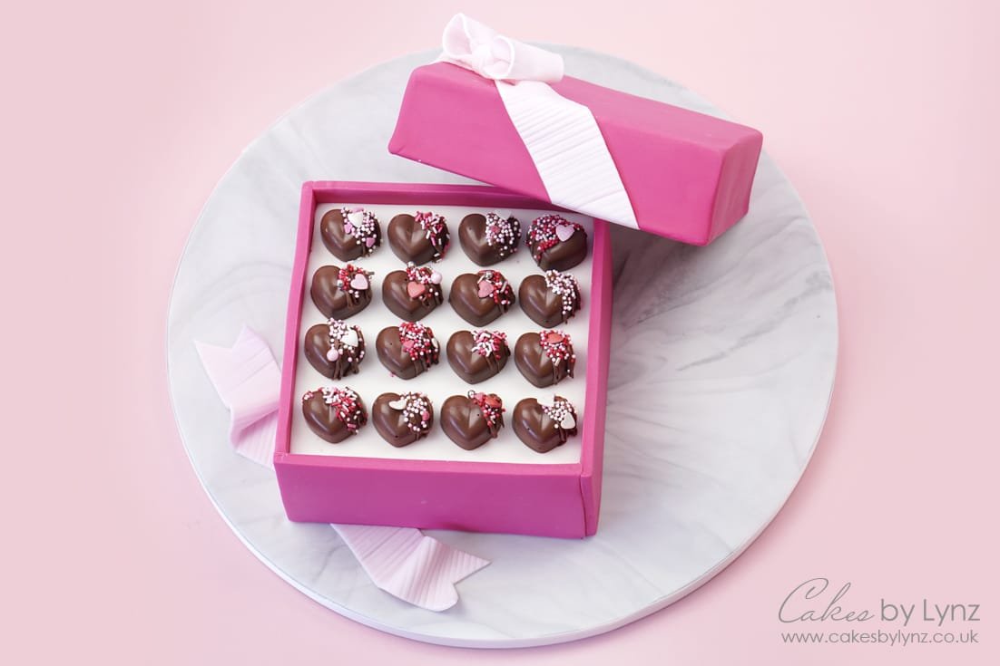 box of chocolates cake decorating tutorial