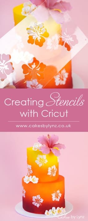 creating stencils with cricut