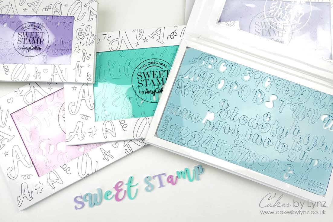 Cake Decorating Essentials Sweet Stamp Letter Sets
