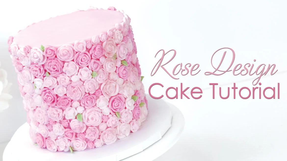 Rose texture Cake Tutorial
