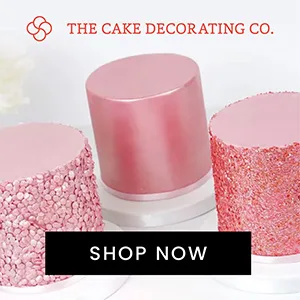The cake decorating company BANNER
