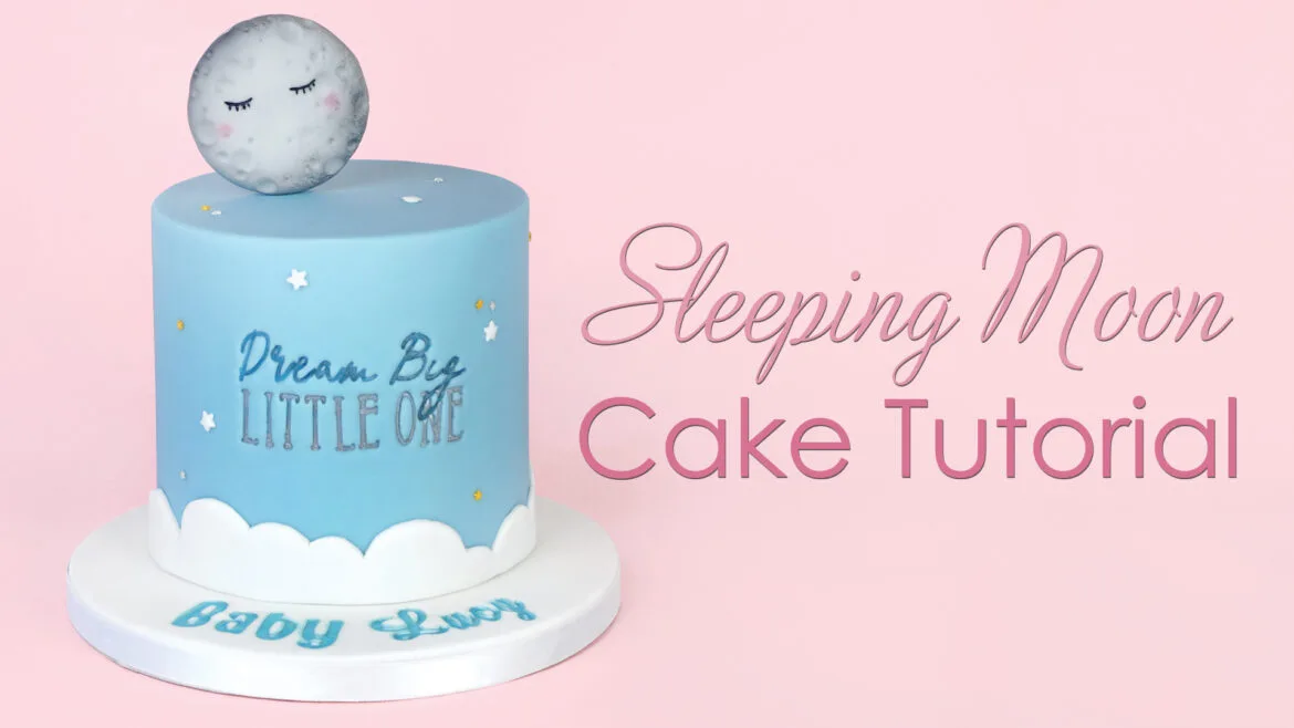 sleeping moon cake tutorial