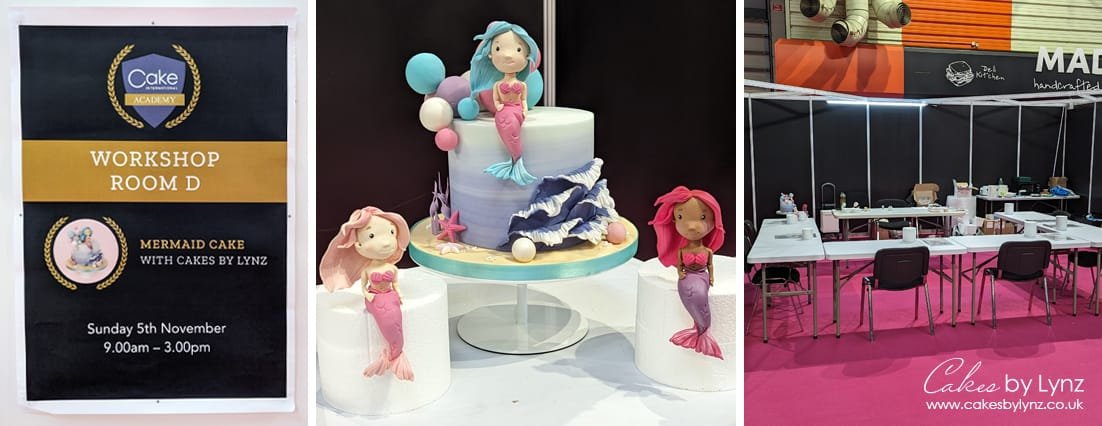 Cake International Mermaid Cake Workshop