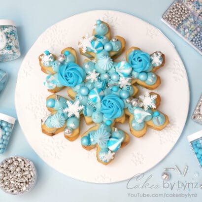 snowflake sugar cookie Recipe