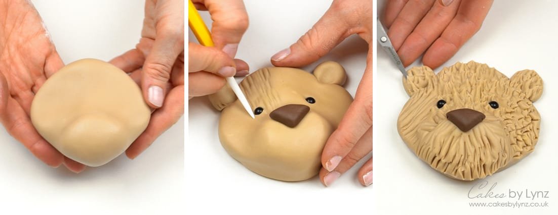 How to make a lion cake topper tutorial