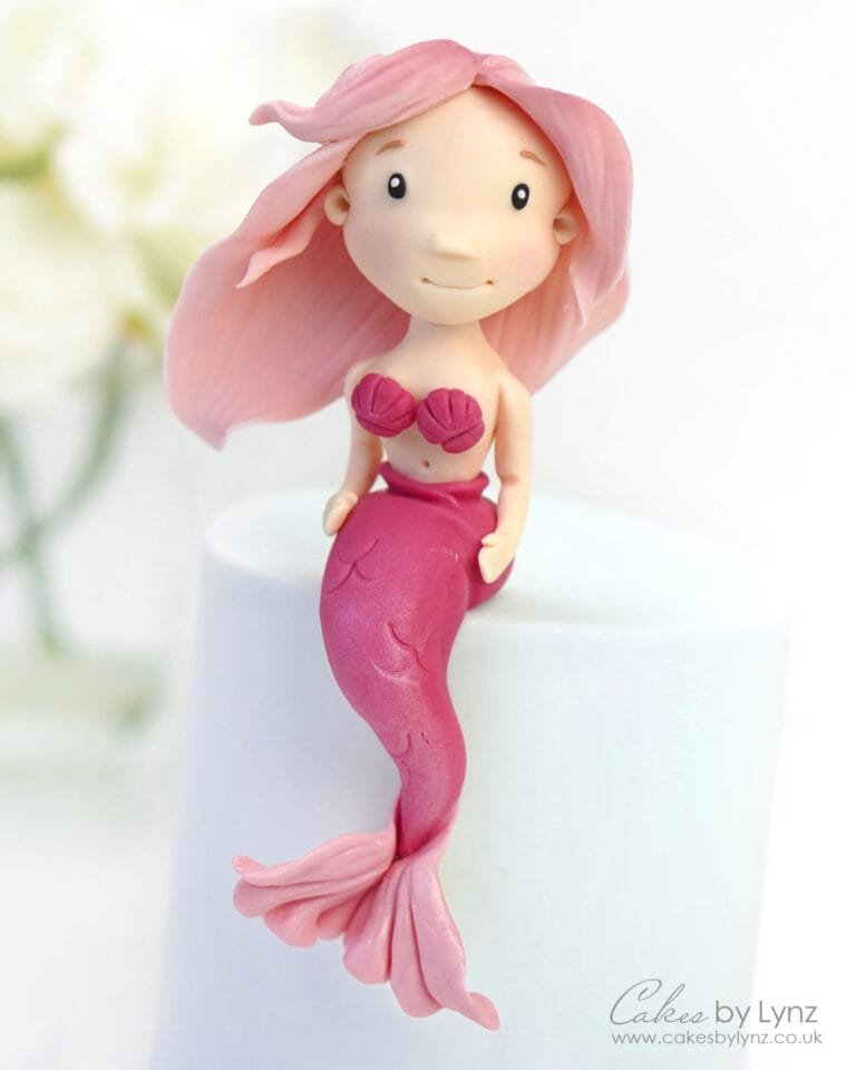 How to make a Mermaid Cake Topper - Cakes by Lynz