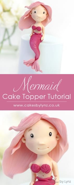 Mermaid cake topper tutorial