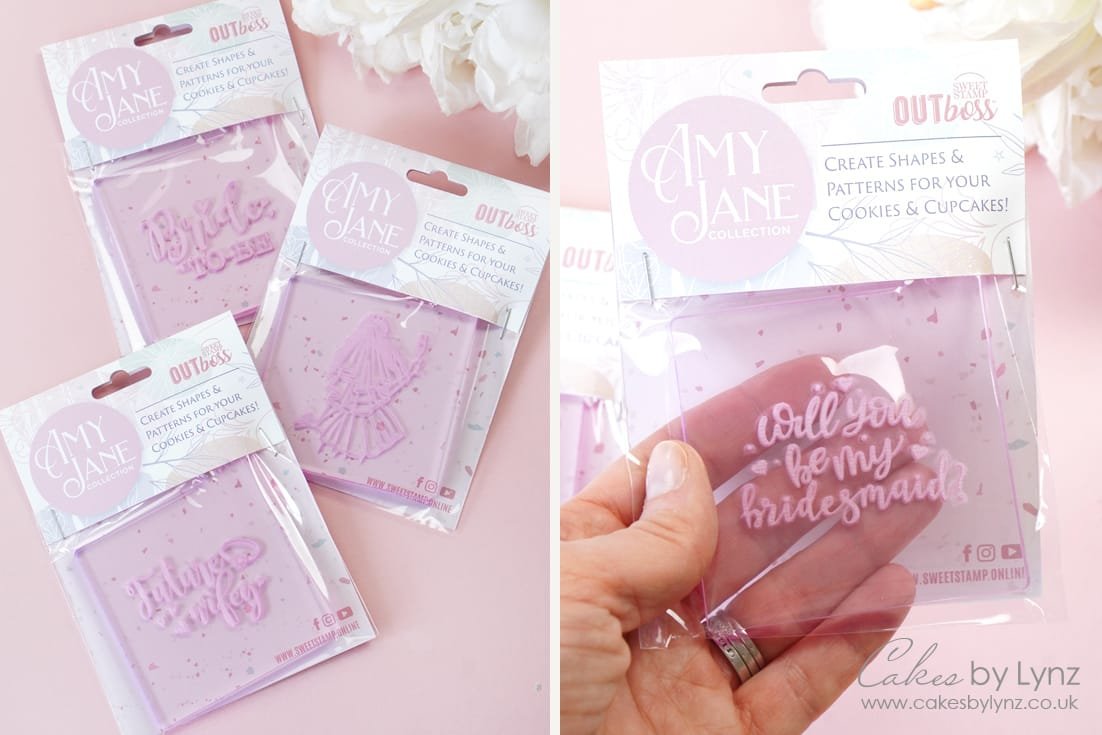 SweetStamp wedding fondant outboss stamps