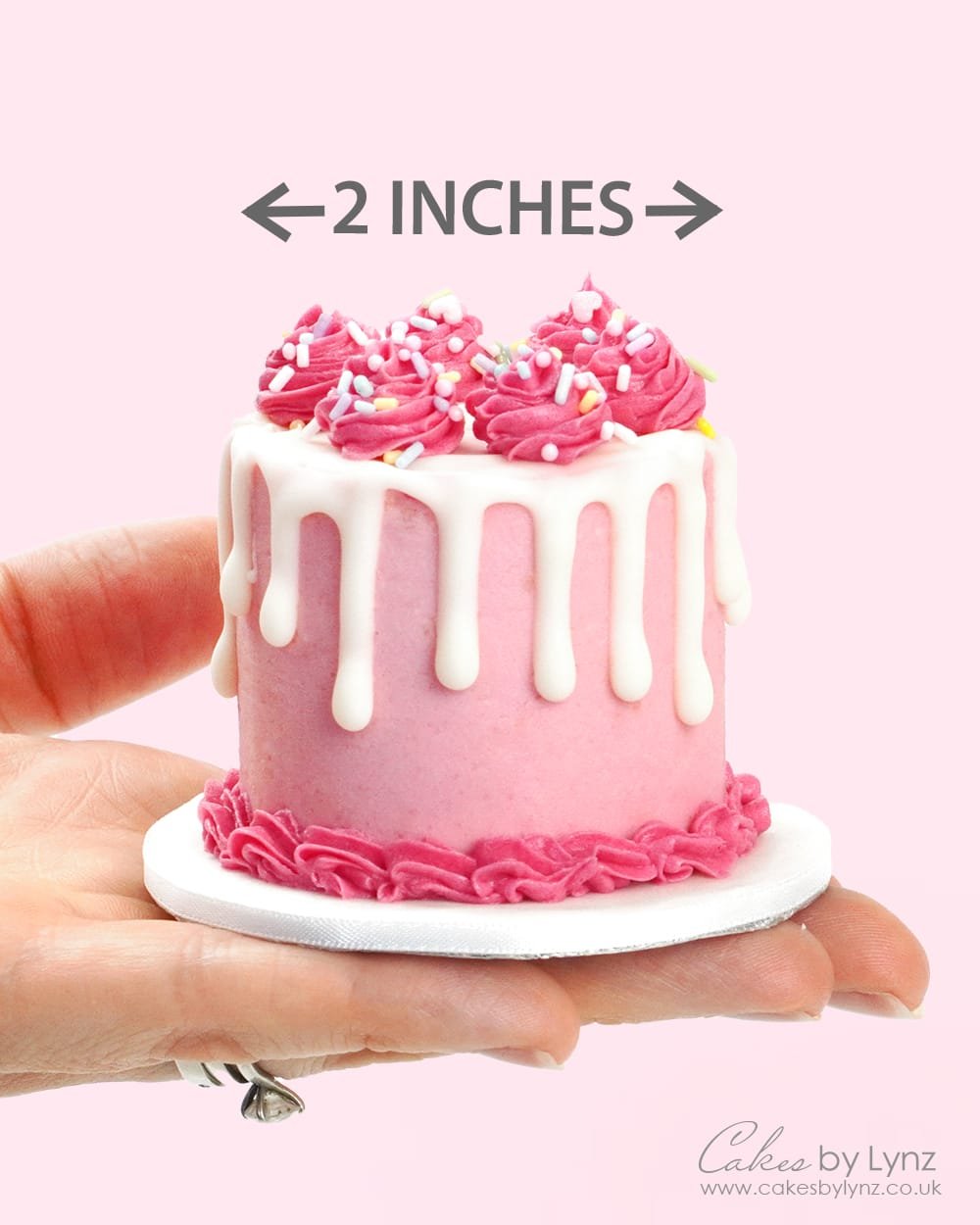 Mini drip Cake Tutorial - mini baking