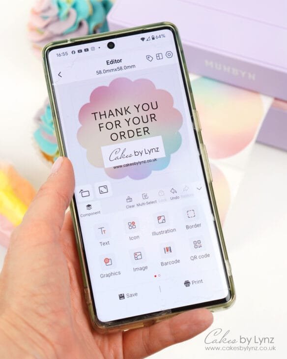 Creating stickers using the Munbyn bluetooth thermal printer