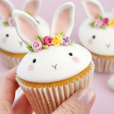 How to make Bunny Rabbit Cupcakes