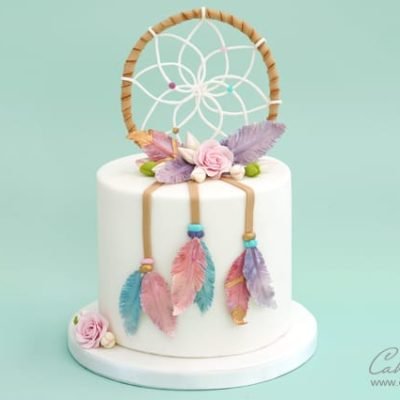Dreamcatcher cake