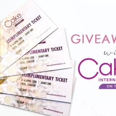 Giveaway - Cake International