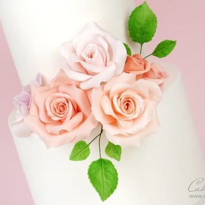 free Gumpaste rose flower tutorial