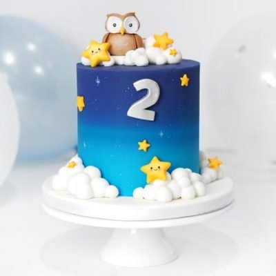 How to make a twinkle twinkle little owl cake decorating tutorial - featured